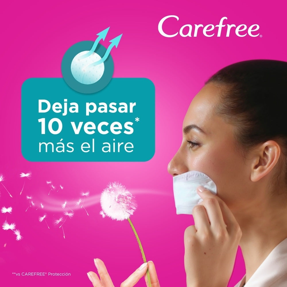 PROTECTORES CAREFREE TODOS LOS DIAS P.E BOLSA X 100 UNDS