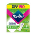 PROTECTORES NOSOTRAS NORMAL CAJA X 150 UNDS