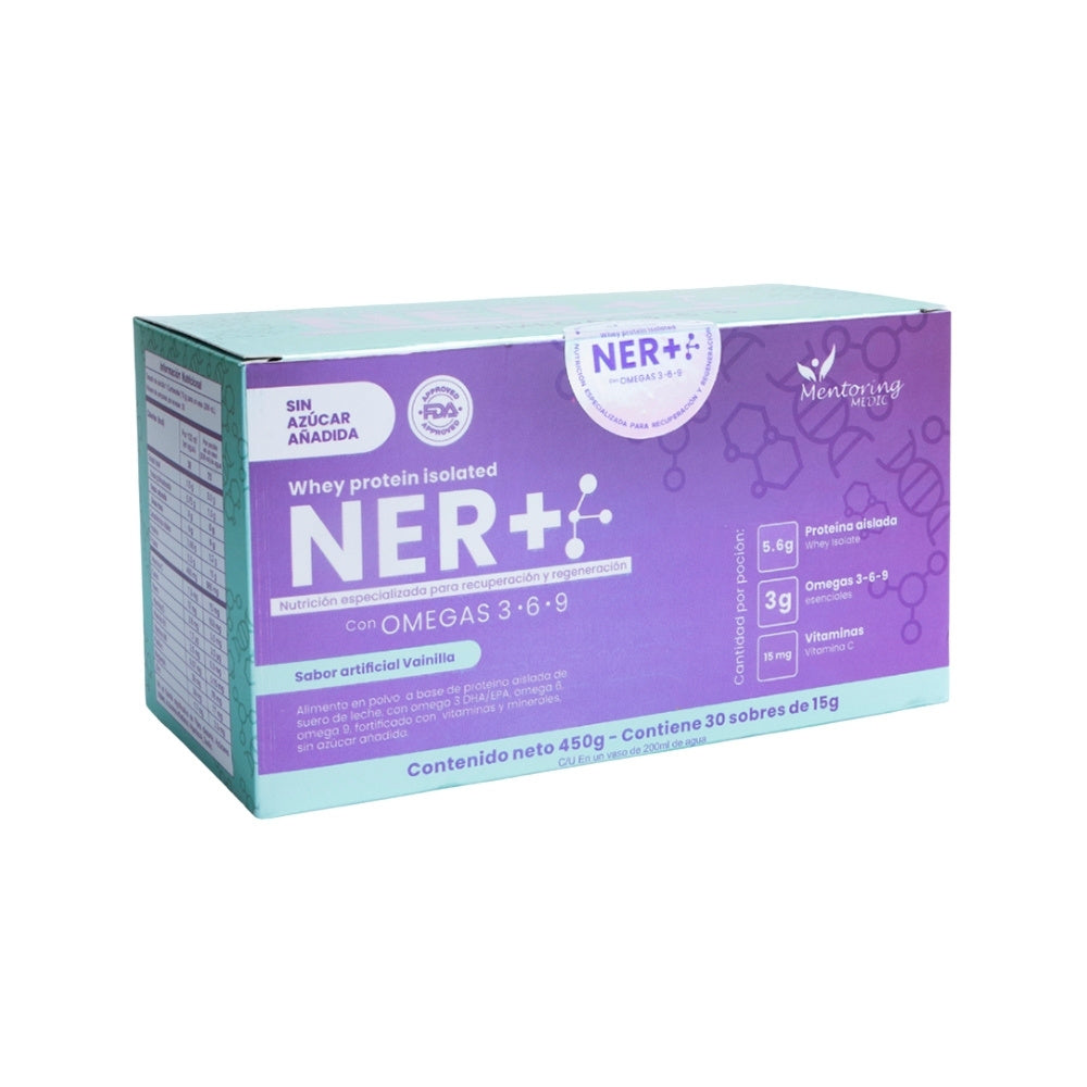PROTEINA NER + VAINILLA CAJA X 30 SOBRES