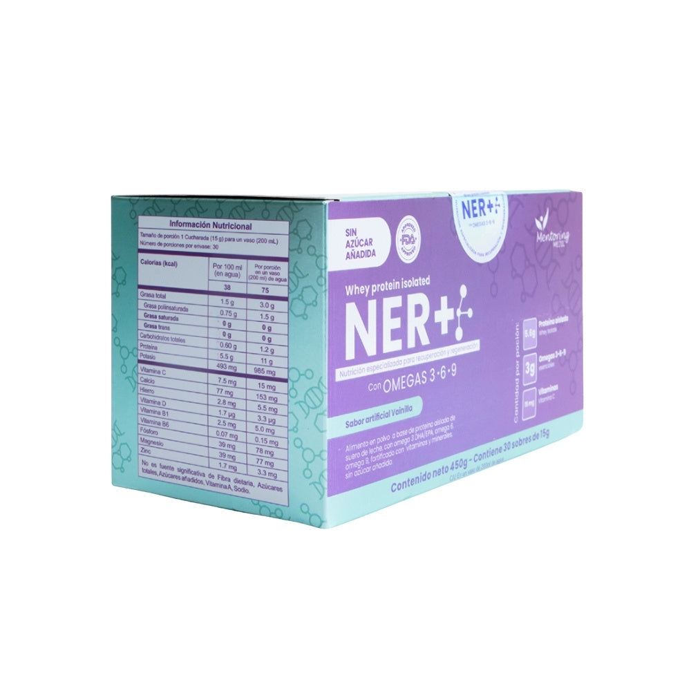 PROTEINA NER + VAINILLA CAJA X 30 SOBRES