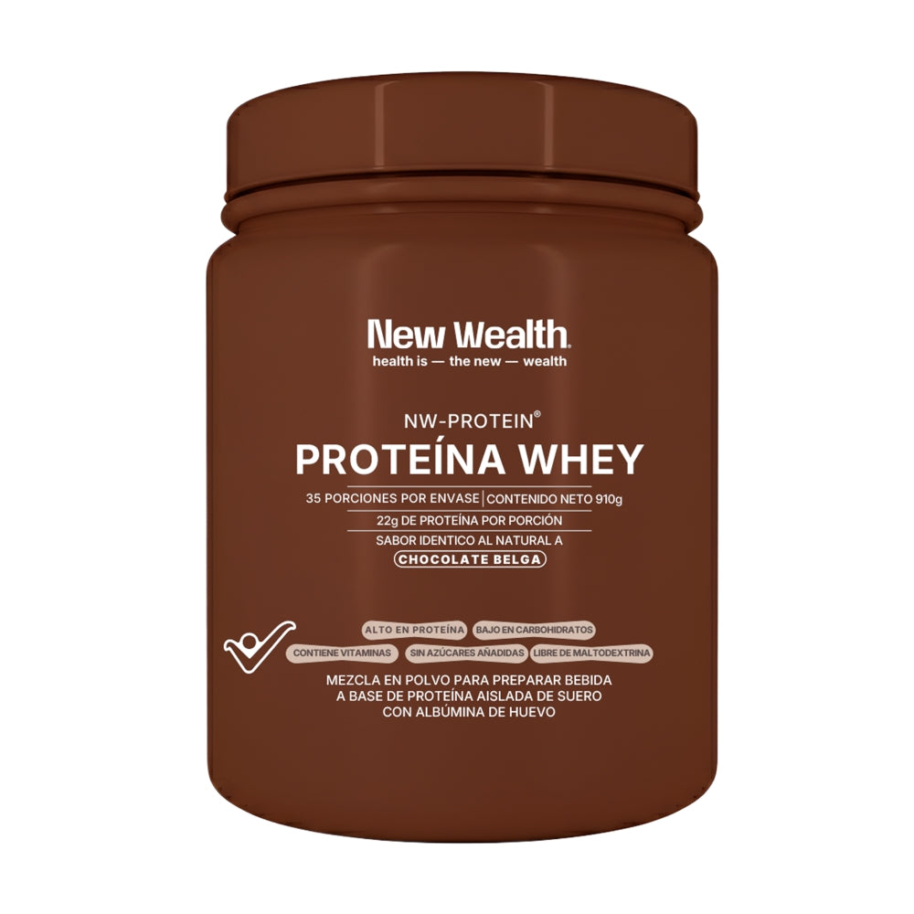 PROTEINA WHEY CHOCOLATE NEW WEALTH TARRO 910 G