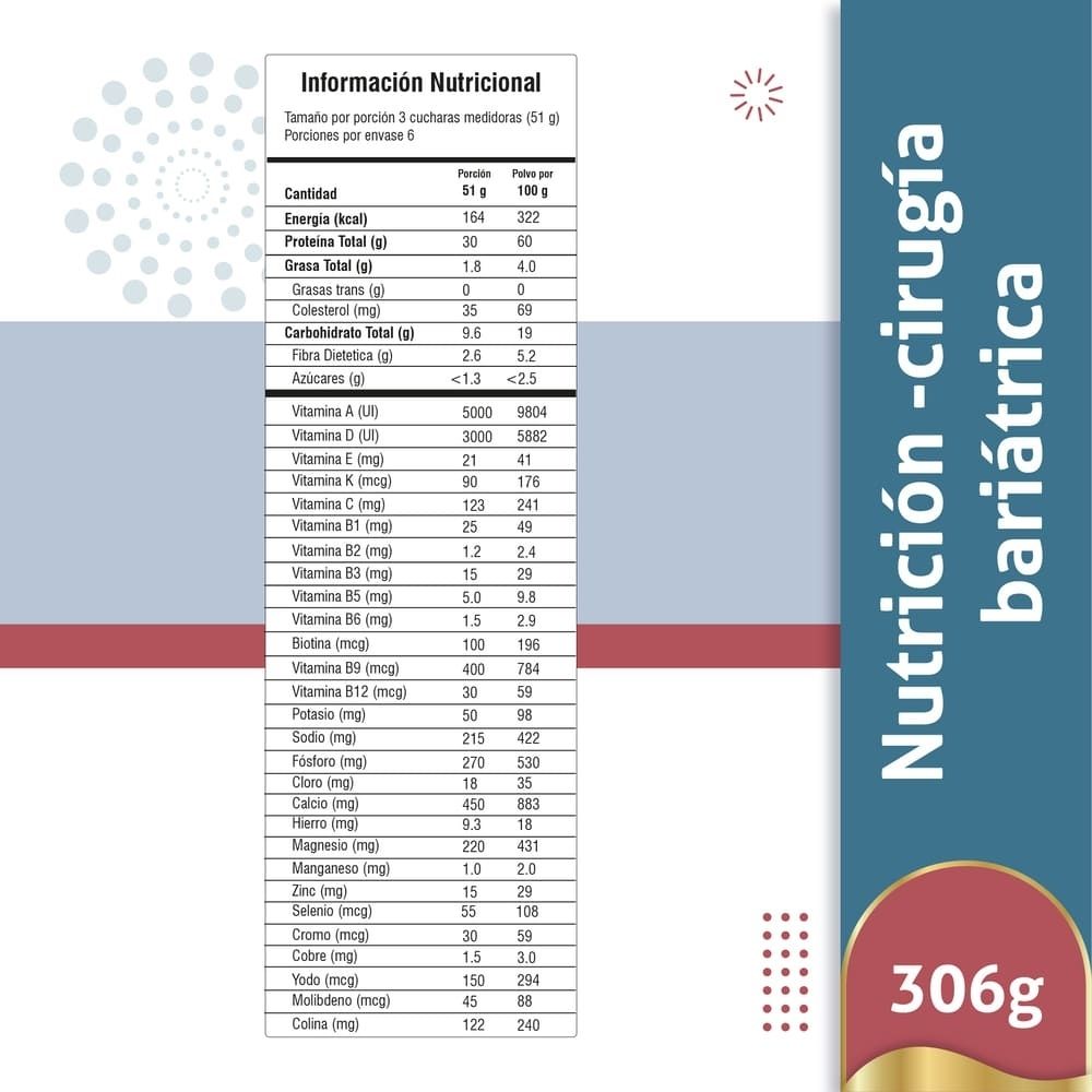 PROWHEY BARIATRIC PROTEINA VAINILLA LATA 306 G