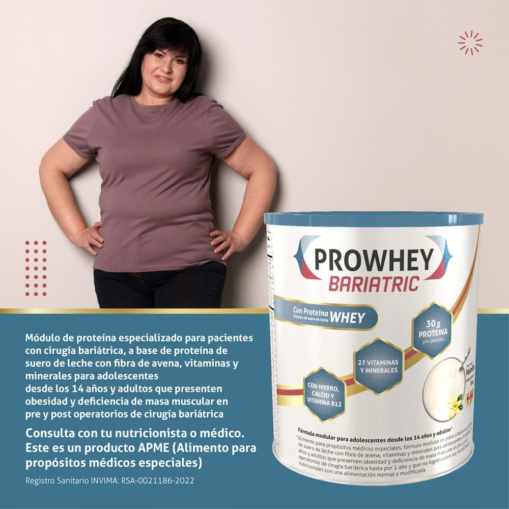 PROWHEY BARIATRIC PROTEINA VAINILLA LATA 306 G