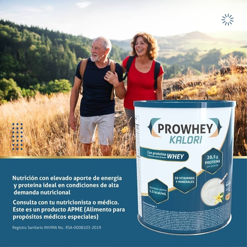 PROWHEY KALORI VAINILLA LATA 900 G