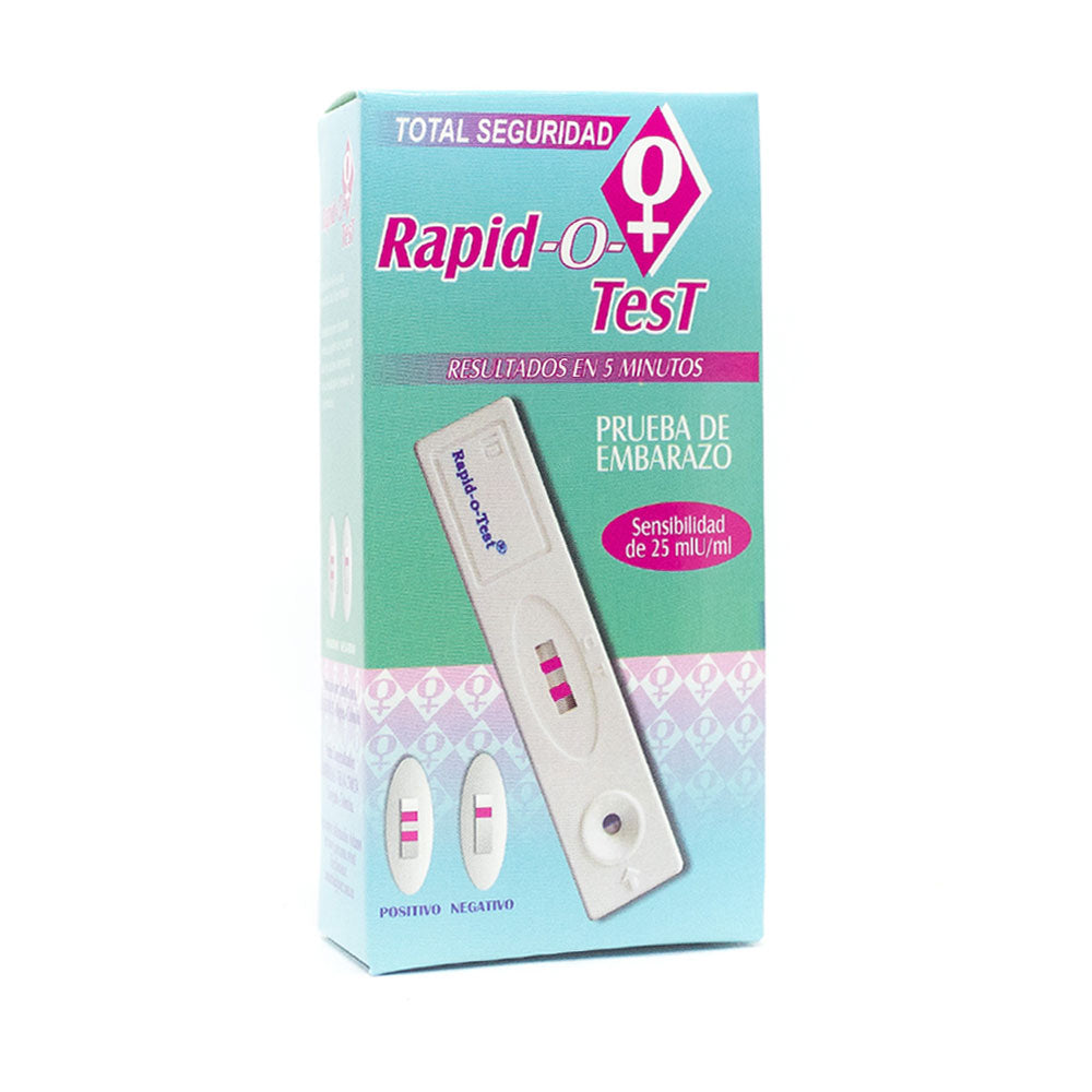 PRUEBA DE EMBARAZO RAPID-O-TES CASETTE CAJA X 1 UND