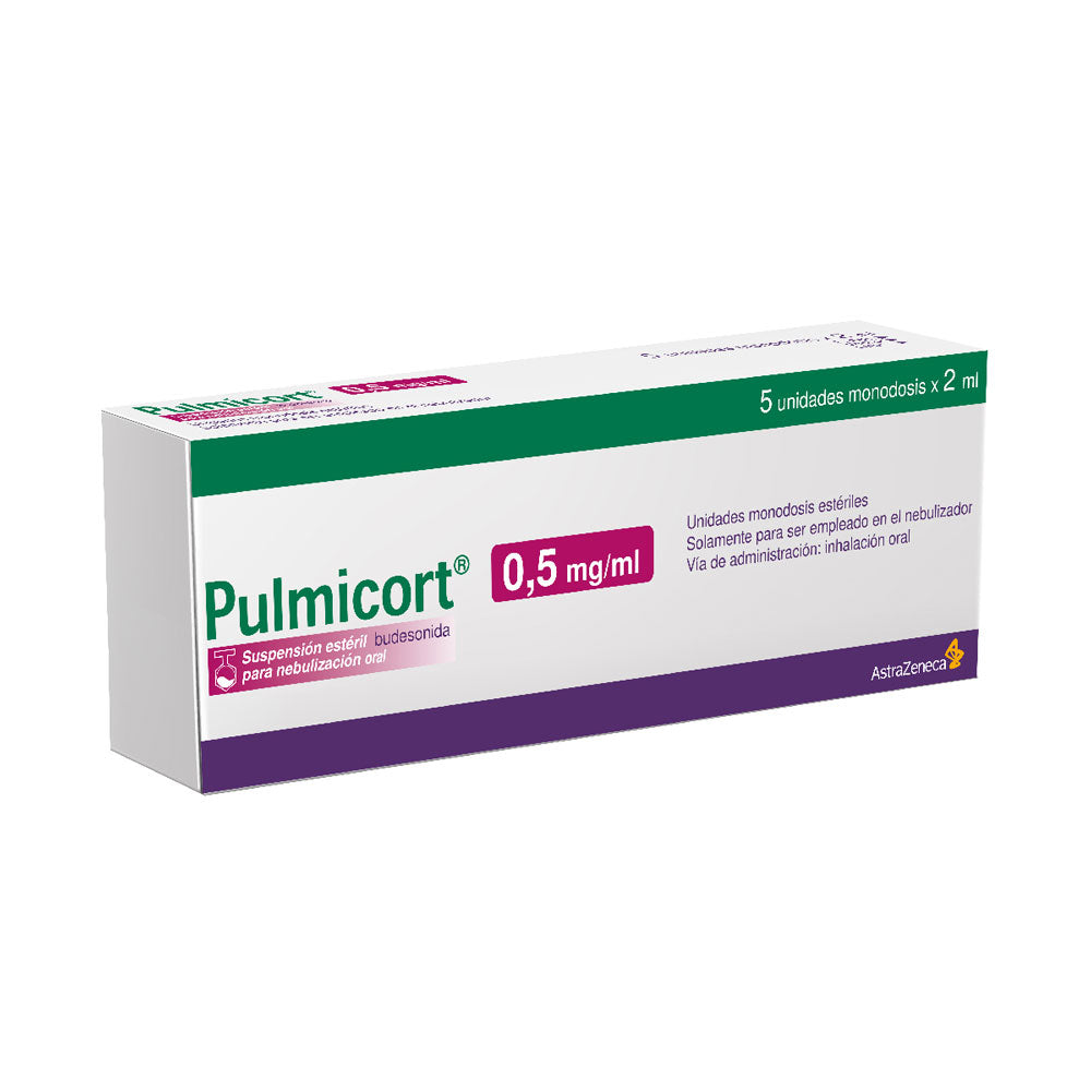 PULMICORT RESPULAS 0.5MG/ML CAJA 5 UNDS X 2 ML