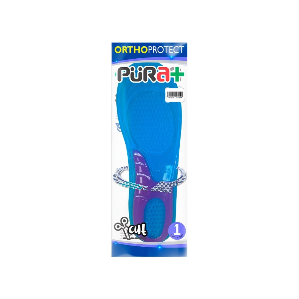 PURA+ PLANTILLAS GEL DISPOSITIVO MEDICO TALLA 35-36 BOLSA X 1 PAR