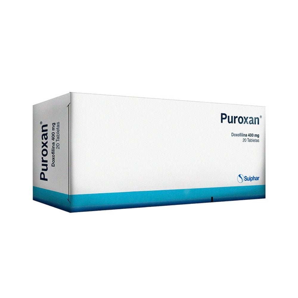 PUROXAN COMPRIMIDOS 400 MG CAJA X 20 UNDS