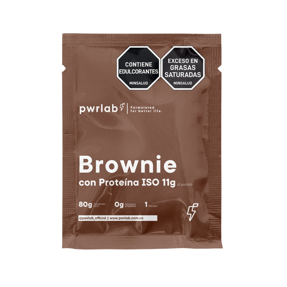 PWR BROWNIE PROTEINA ISO BOLSA 80 G