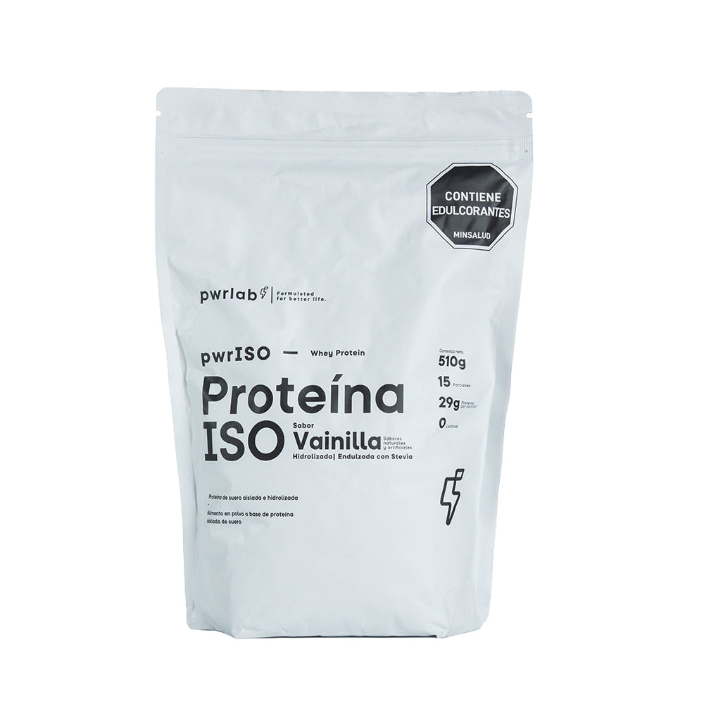 PWR ISO PROTEINA POLVO VAINILLA DOYPACK 510 G