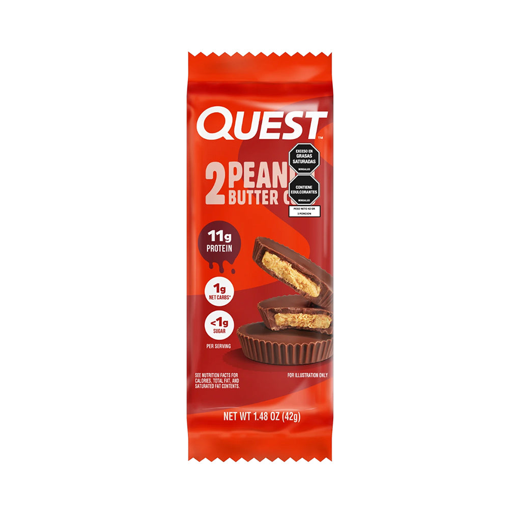 QUEST BARRA DE PROTEINA CHOCOLATE PEANUT BUTTER BOLSA 42 G