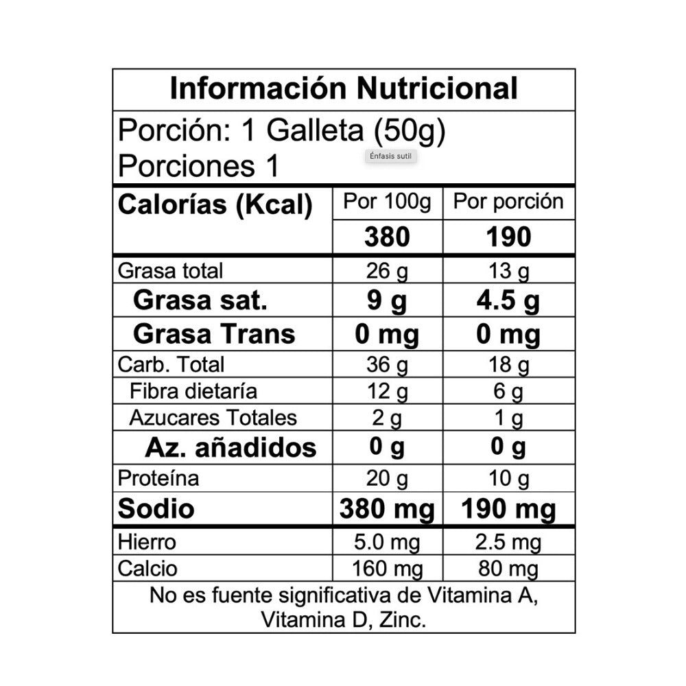 QUEST GALLETA GLASEADA CHOCOLATE BOLSA 50 G