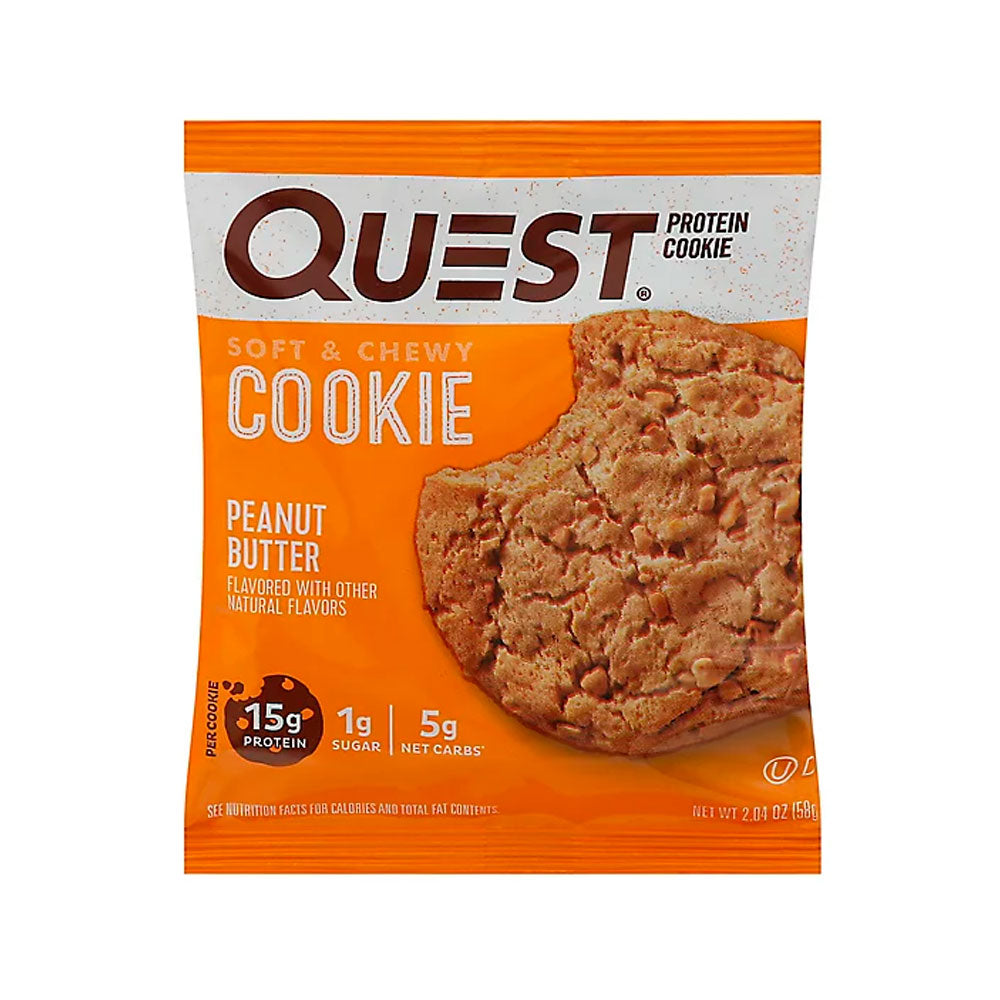 QUEST GALLETA PROTEINA CREMA DE MANI BOLSA X 1 UND