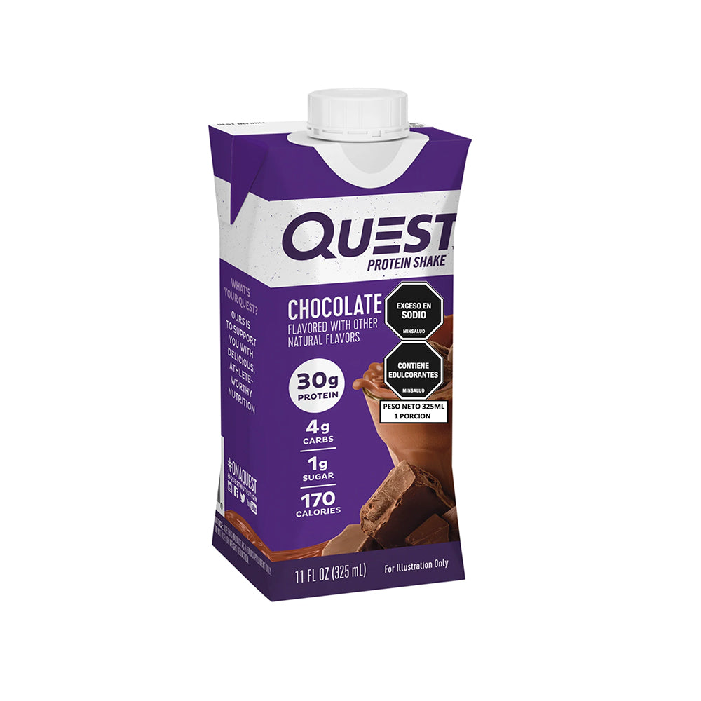 QUEST MALTEADA CHOCOLATE TETRAPACK 325 ML