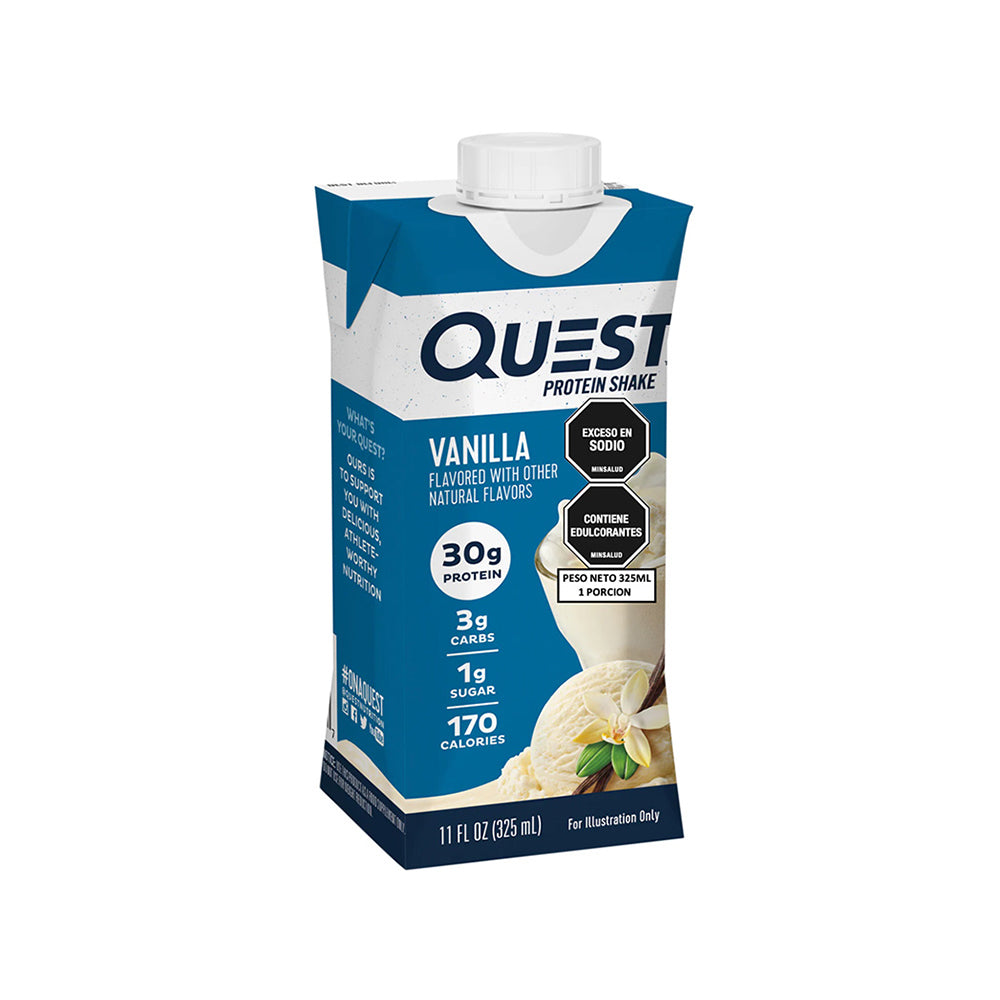 QUEST MALTEADA VAINILLA TETRAPACK 325 ML