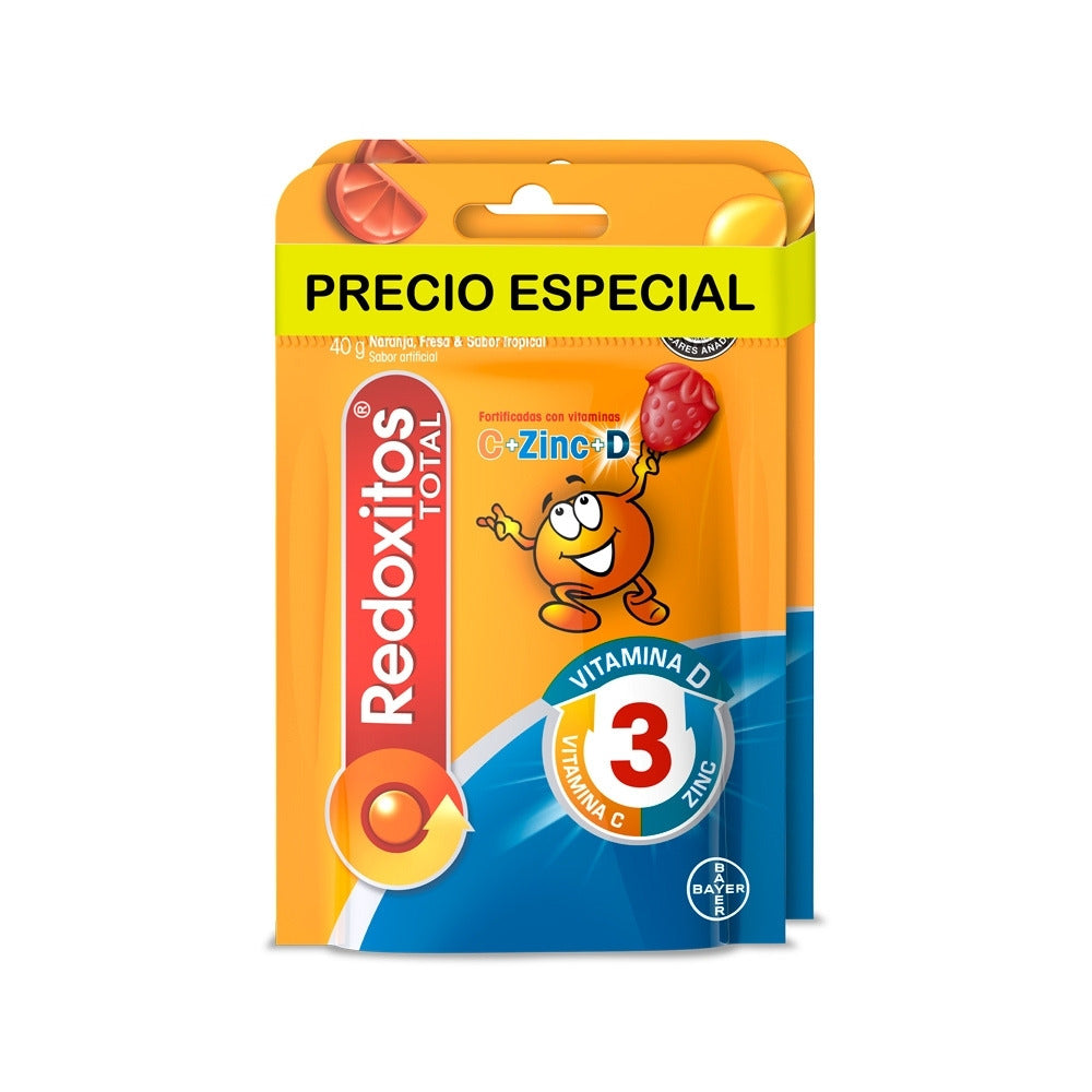 REDOXITOS TOTAL X 2P.E GOMAS BOLSA X 2 UNDS