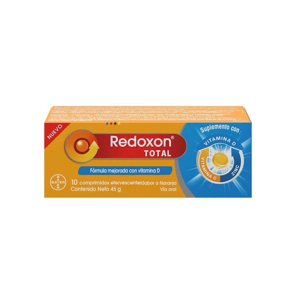 REDOXON TOTAL T. EFERVESCENTES CAJA X 10 UNDS