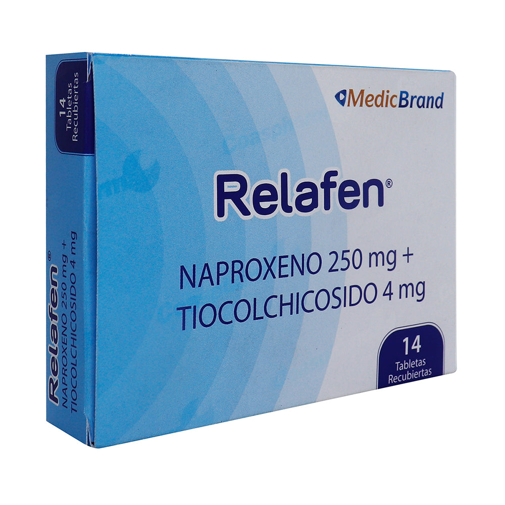 RELAFEN TABLETAS RECUBIERTAS CAJA X 14 UNDS