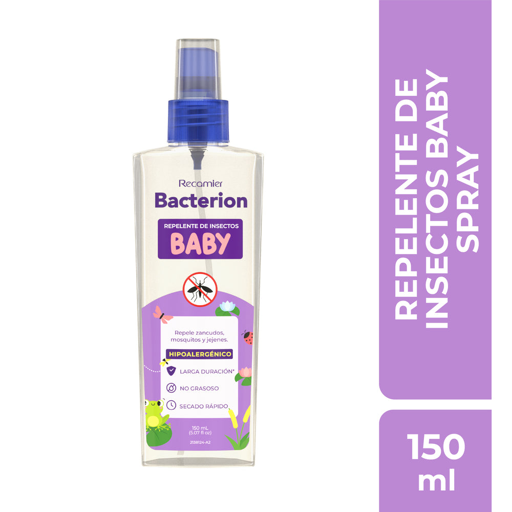 REPELENTE BACTERION BABY LOCION SPRAY 150 ML