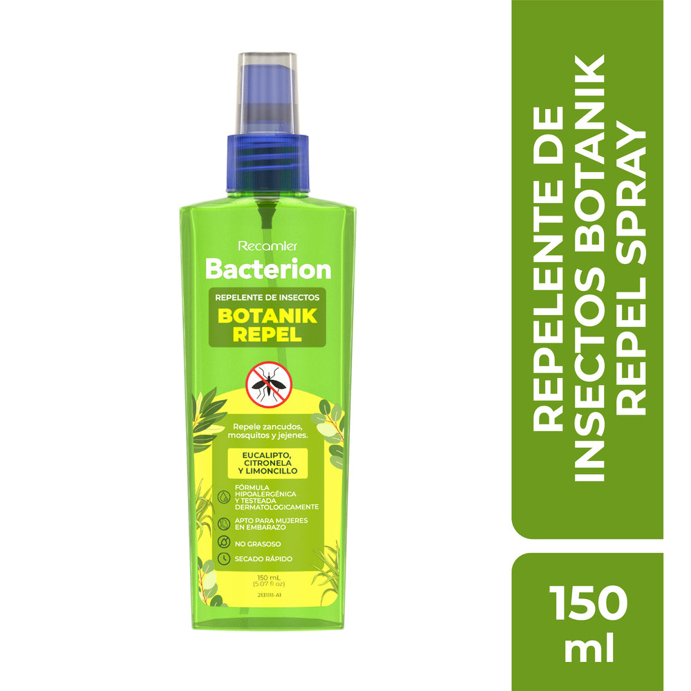 REPELENTE BACTERION BOTANIK LOCION SPRAY 150 ML