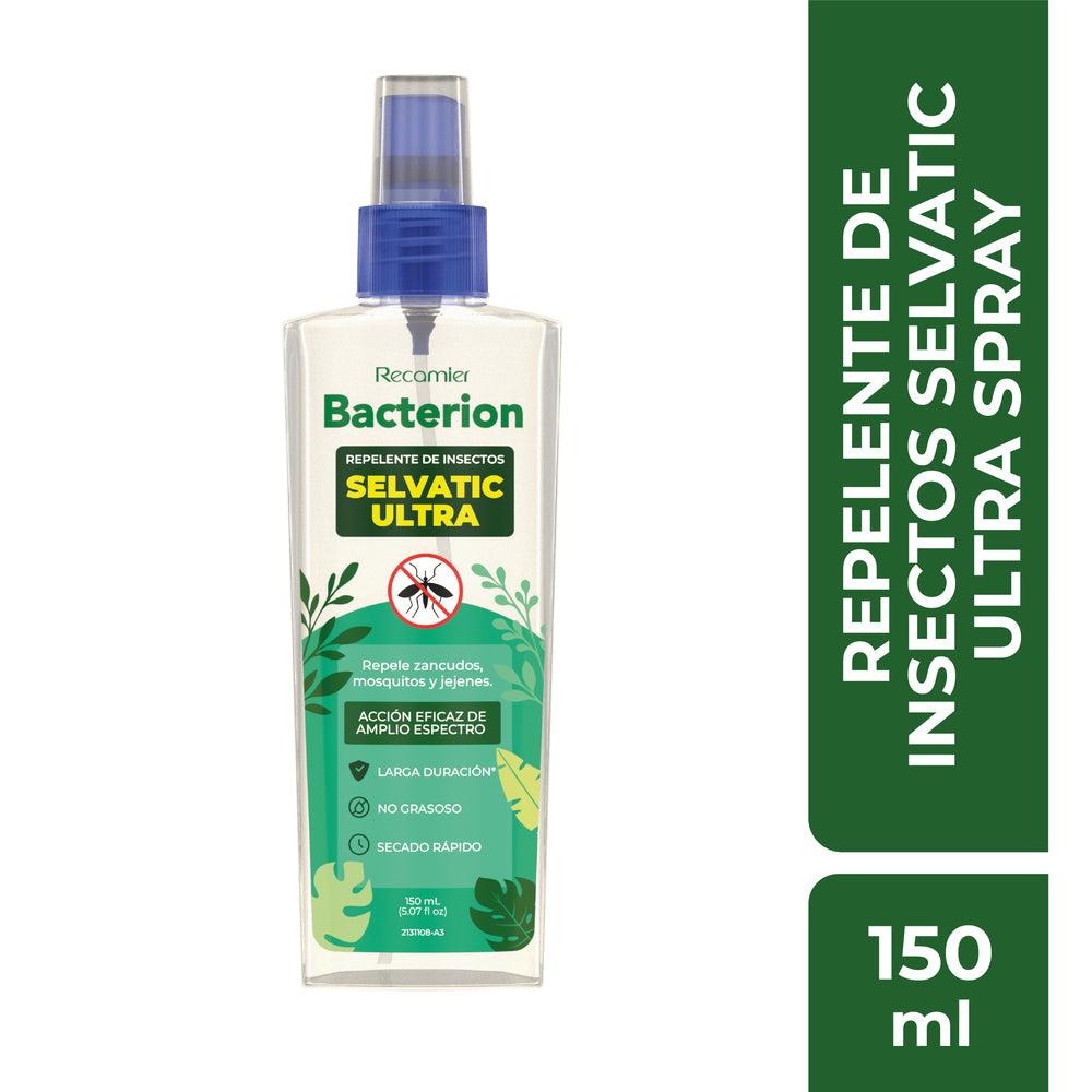REPELENTE BACTERION SELVATIC SPRAY 150 ML
