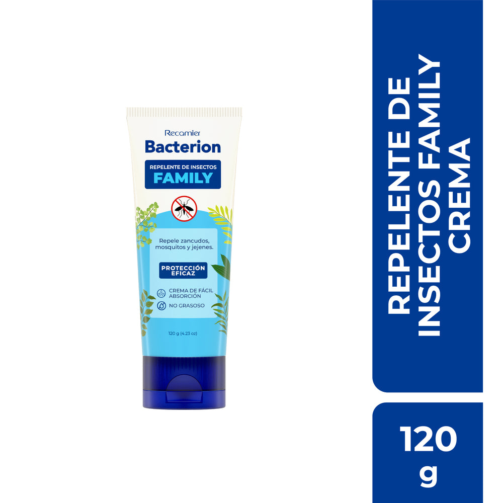 REPELENTE CREMA BACTERION FAMILIAR TUBO 120 G