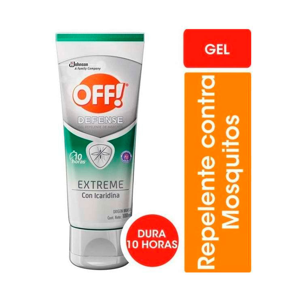 REPELENTE GEL OFF DEFENSE TUBO 100 ML