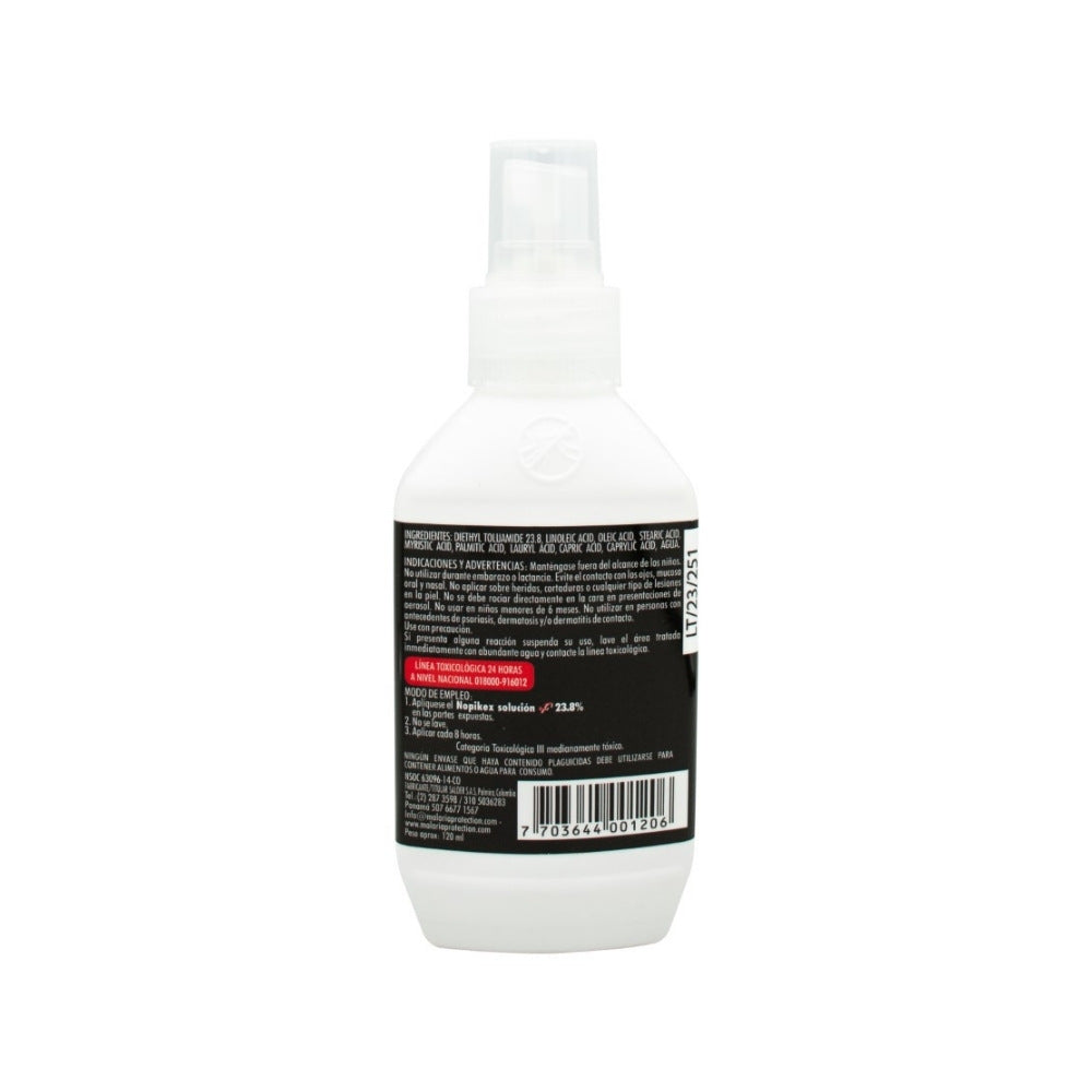 REPELENTE LOCION NOPIKEX SPRAY 120 ML