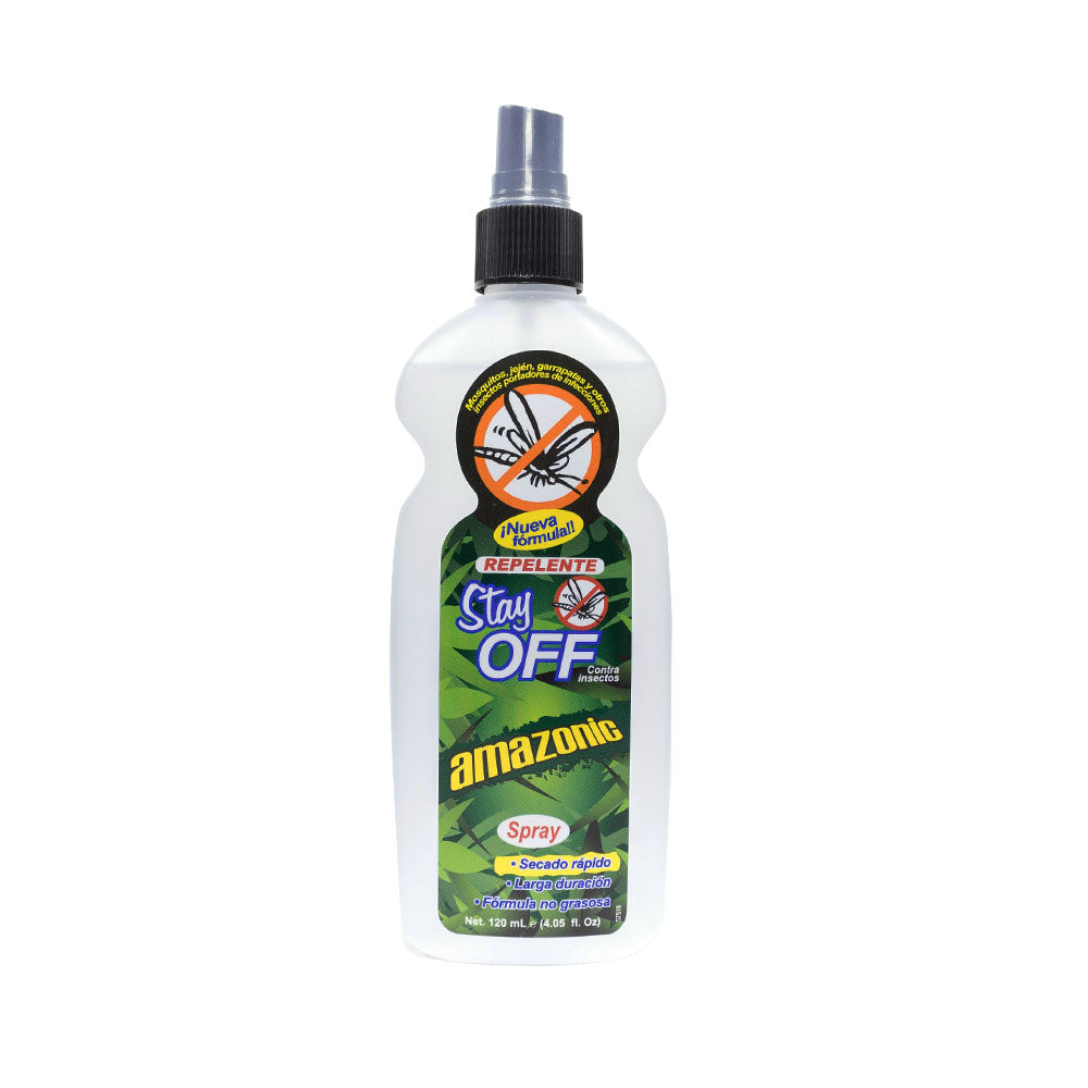 REPELENTE STAY OFF AMAZONIC SPRAY FRASCO 120 ML