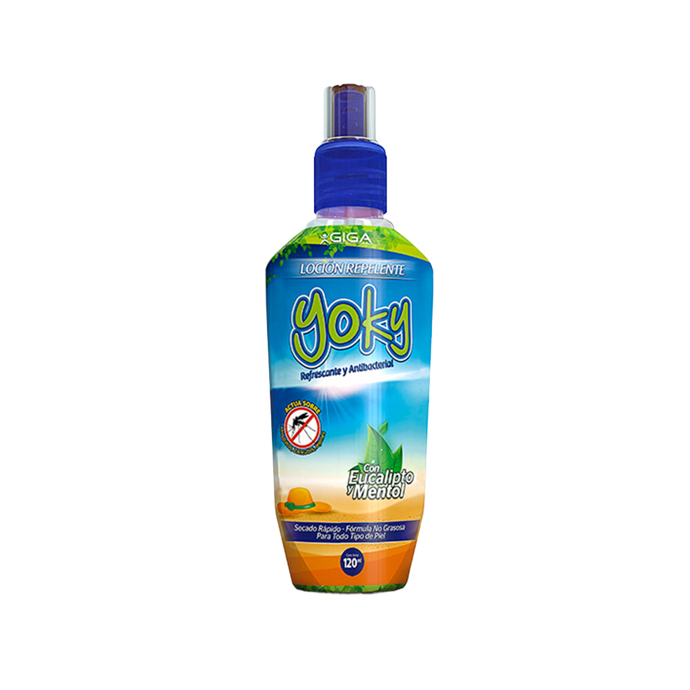 REPELENTE YOKY ADULTO SPRAY FRASCO 120 ML