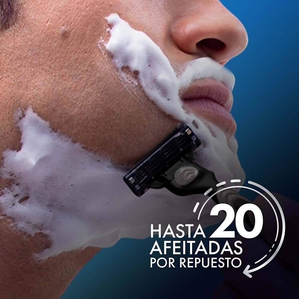 REPUESTO GILLETTE MACH3 REGULAR CAJA X 4 UNDS