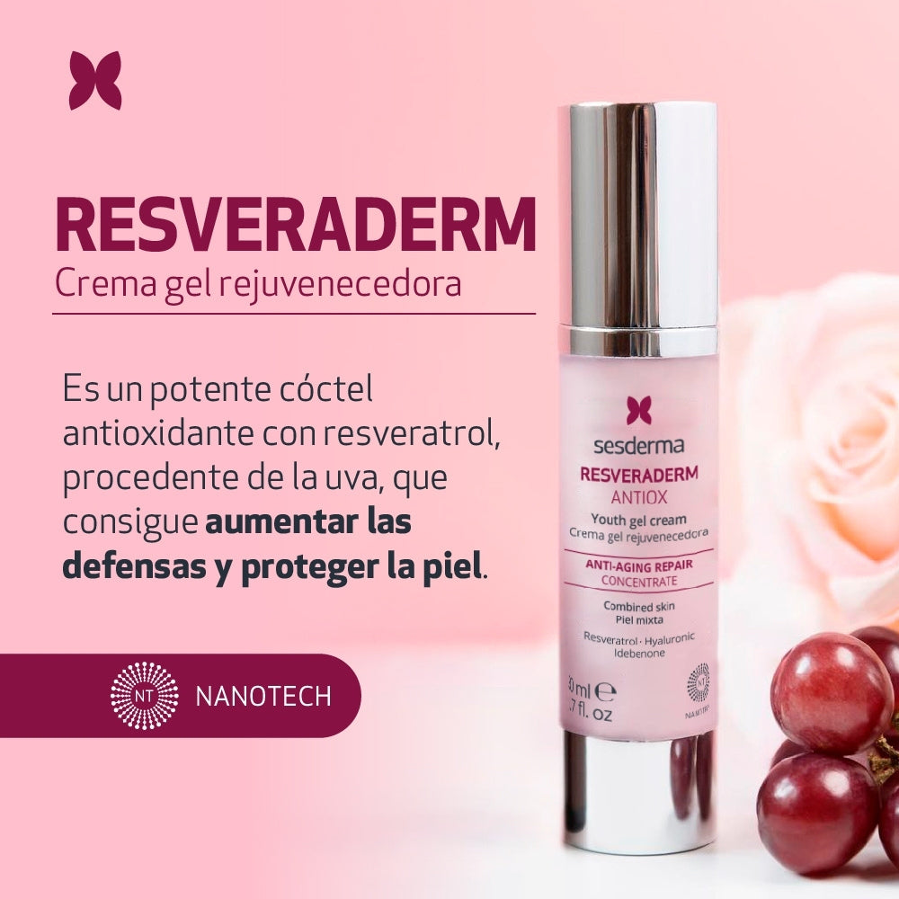 RESVERADERM ANTIOX CREMA FRASCO 50 ML