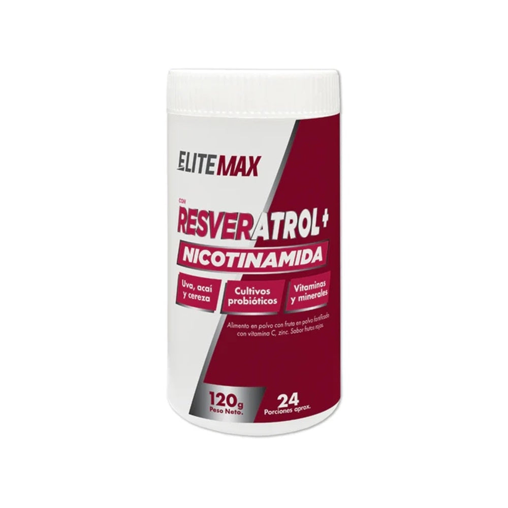RESVERATROL+ NICOTINAMIDA ELITEMAX POTE 120 G