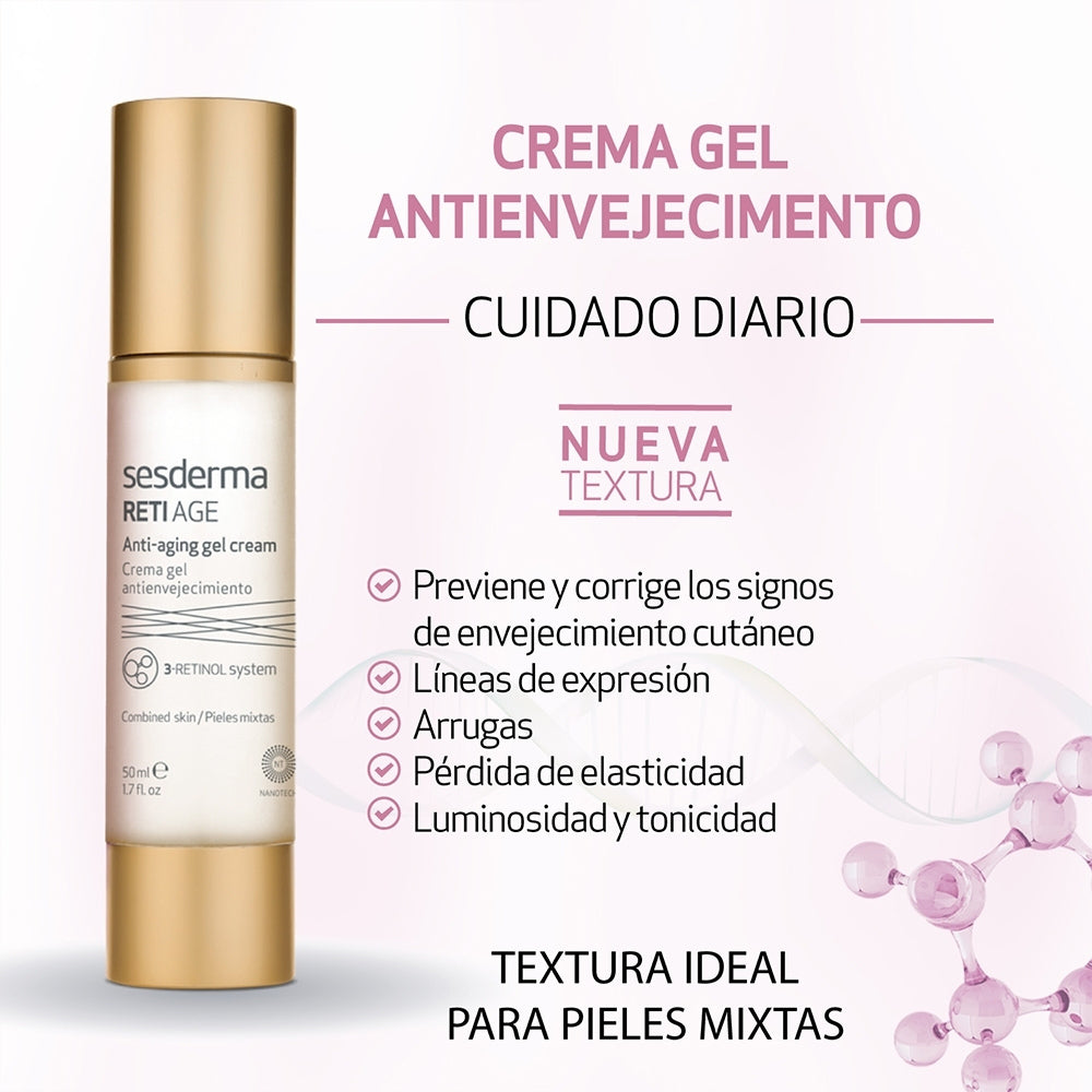 RETI AGE CREMA GEL FRASCO 50 ML