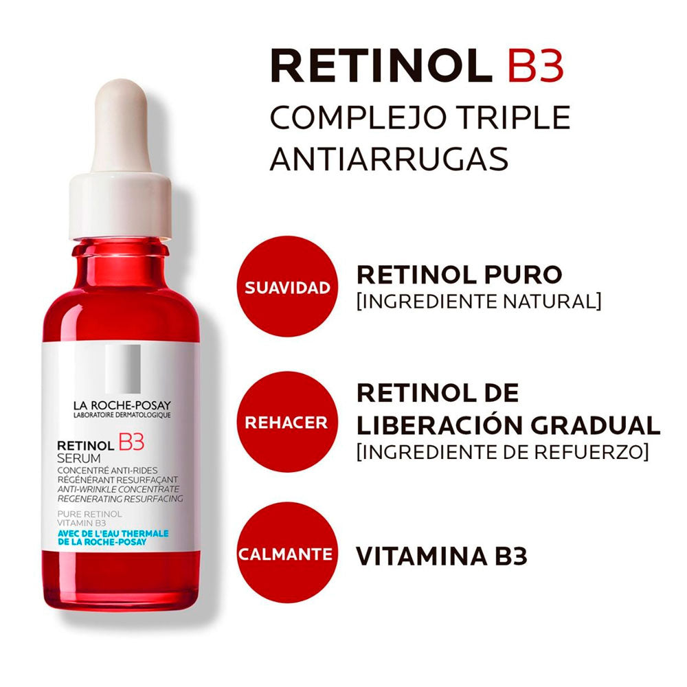 RETINOL B3 LA ROCHE POSAY SERUM FRASCO 30 ML