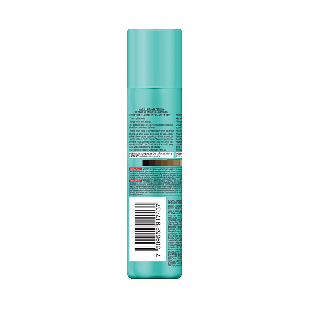 RETOCA RAICES MAGIC RETOUCH CASTAÑO CLARO SPRAY 75 ML