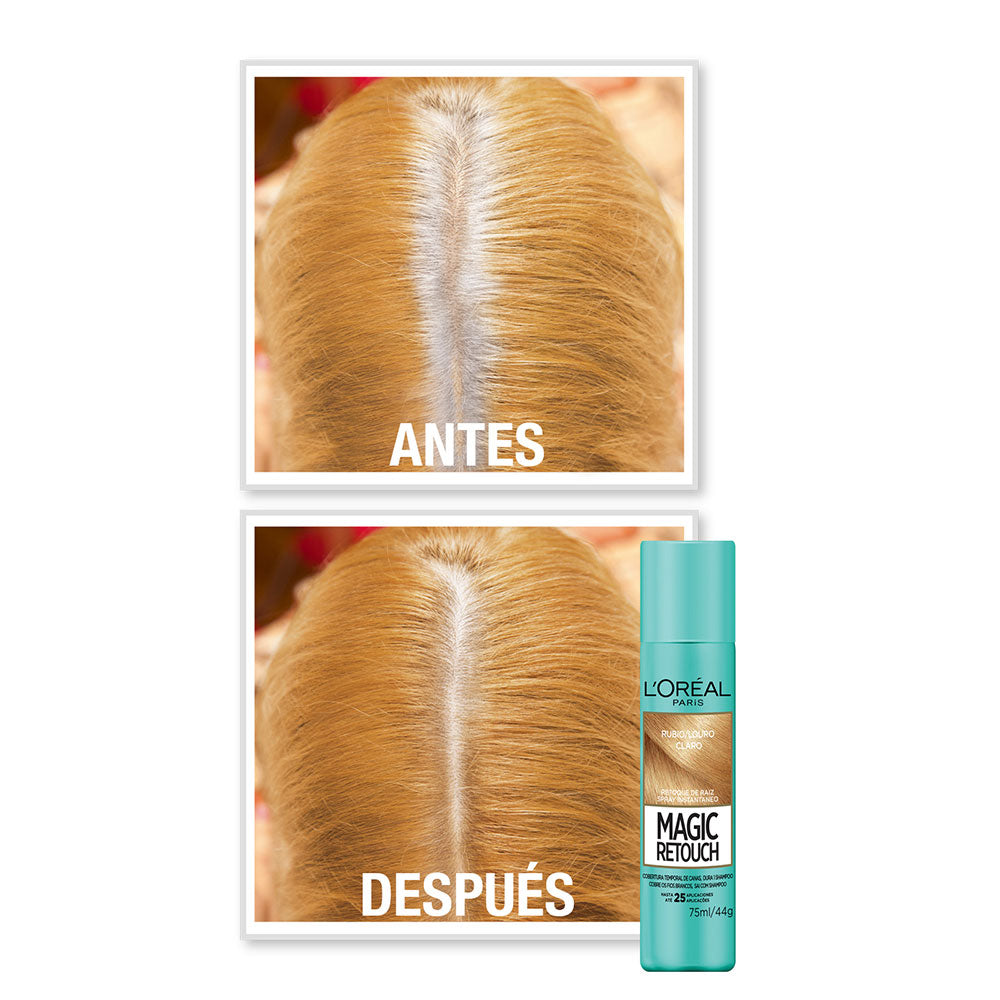 RETOCA RAICES MAGIC RETOUCH RUBIO CLARO SPRAY 75 ML
