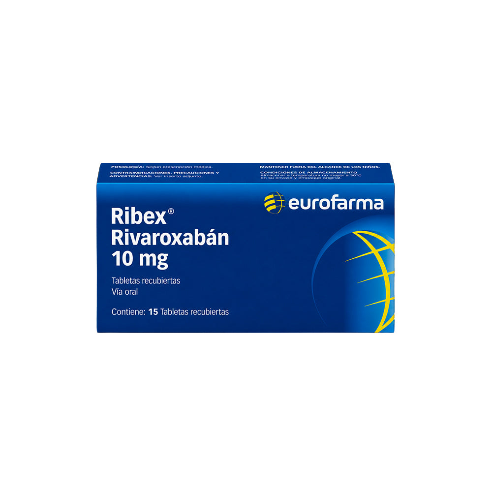 RIBEX (RG) TABLETAS 10 MG CAJA X 15 UNDS