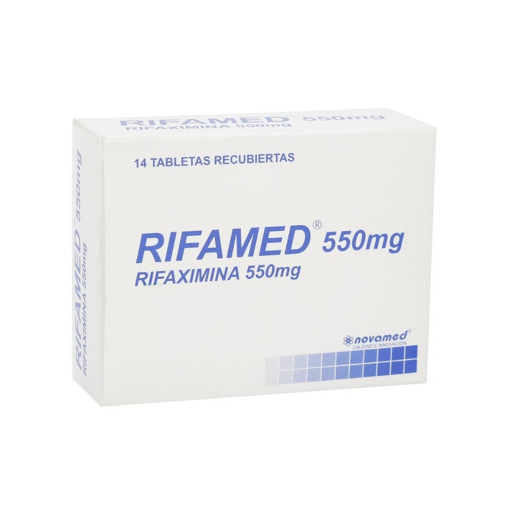 RIFAMED TABLETAS 550 MG CAJA X 14 UNDS