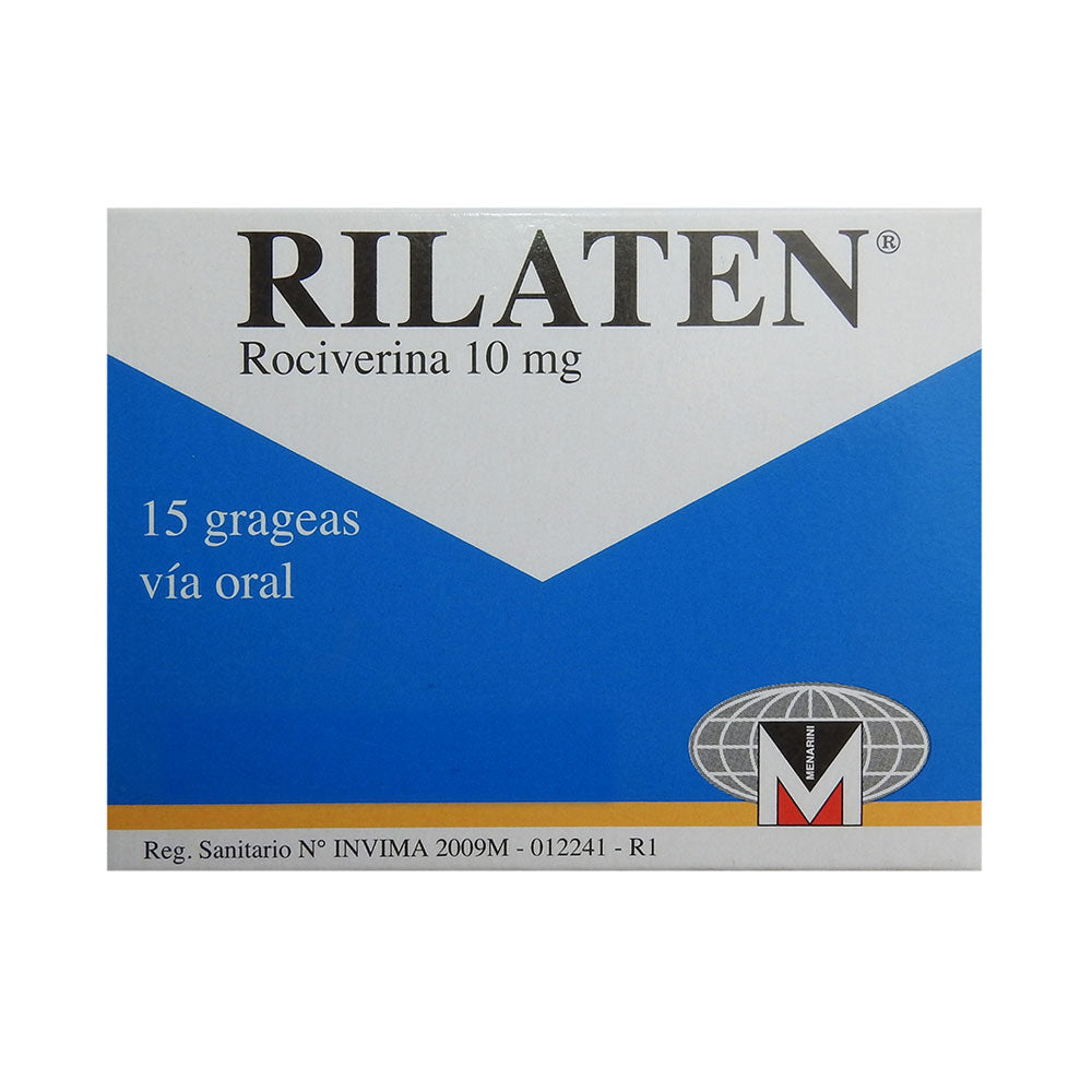 RILATEN GRAGEAS 10 MG CAJA X 15 UNDS