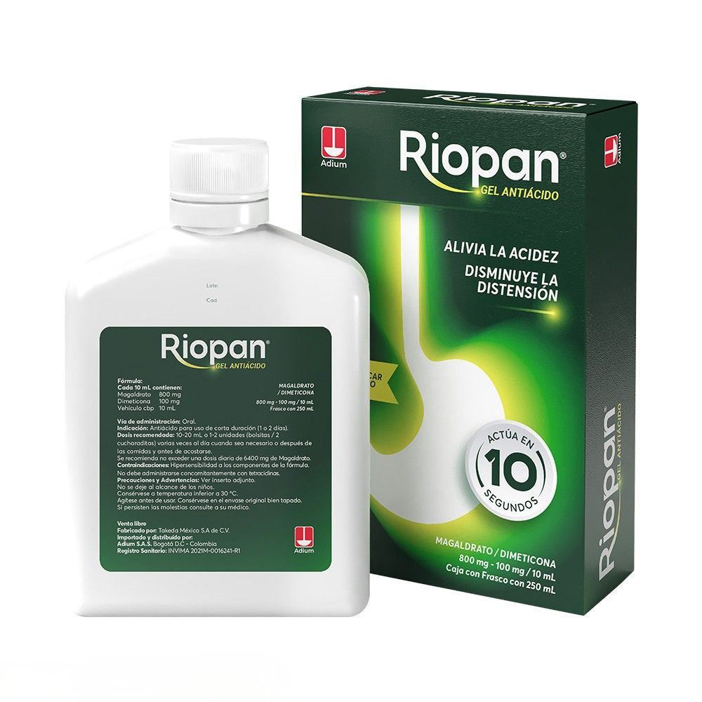 RIOPAN GEL FRASCO 250 ML