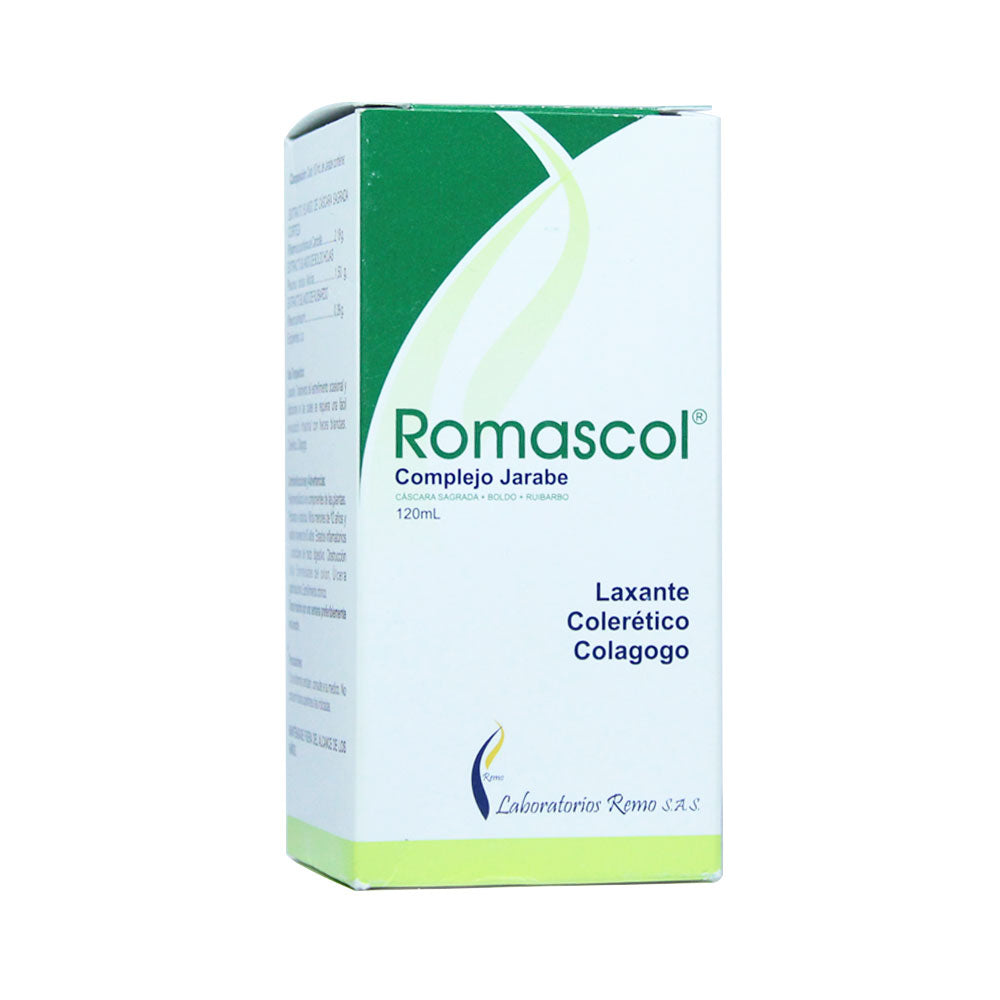 ROMASCOL COMPLEJO JARABE FRASCO 120 ML