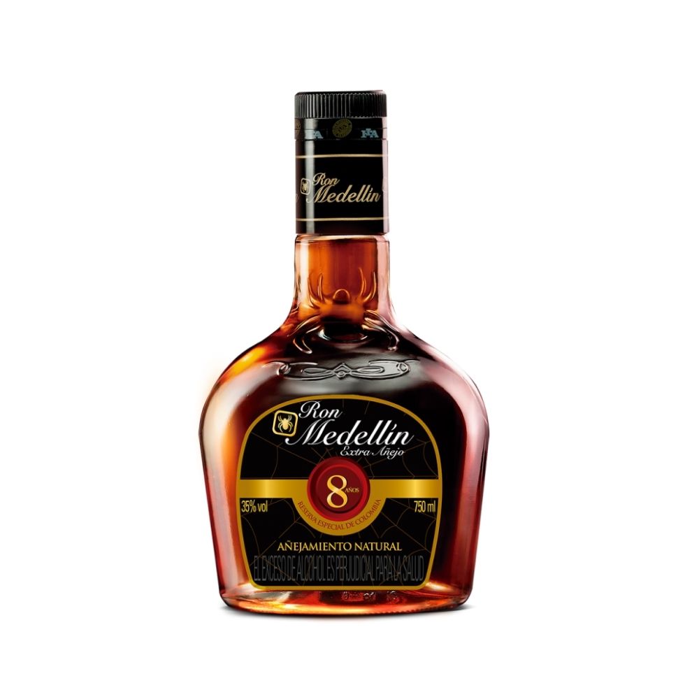 RON MEDELLIN 8 AÑOS BOTELLA 750 ML