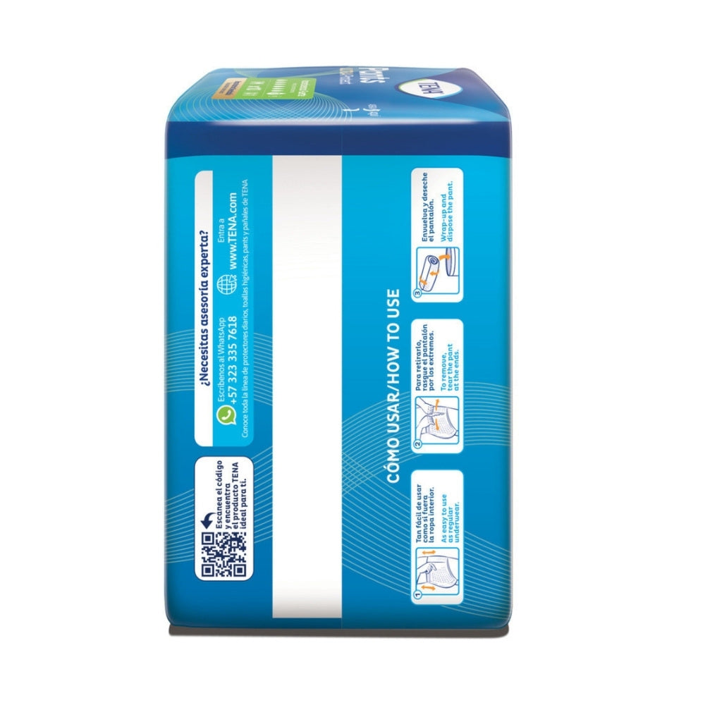 ROPA INTERIOR TENA PANTS ULTRA PROTECT TALLA M BOLSA X 10 UNDS