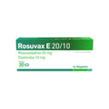 ROSUVAX E TABLETAS 10/20 MG CAJA X 30 UNDS