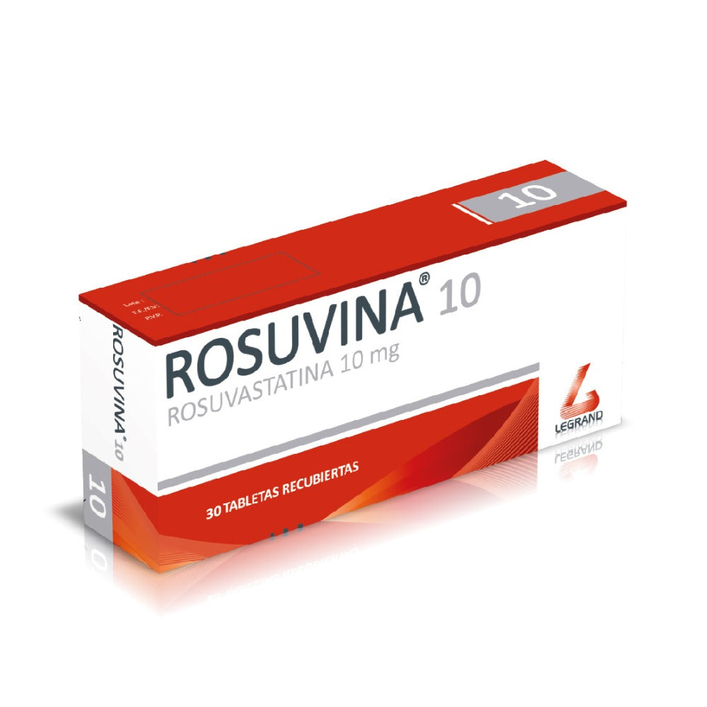 ROSUVINA TABLETAS 10 MG CAJA X 30 UNDS