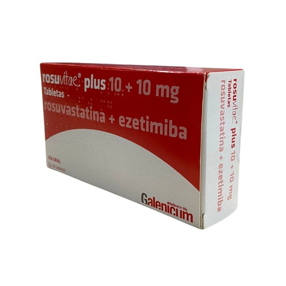 ROSUVITAE PLUS TABLETA 10/10 MG CAJA X 30 UNDS