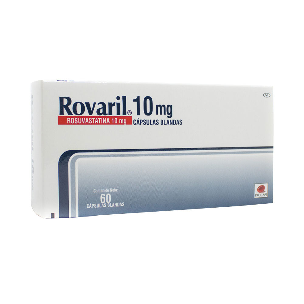 ROVARIL CAPSULAS 10 MG CAJA X 60 UNDS