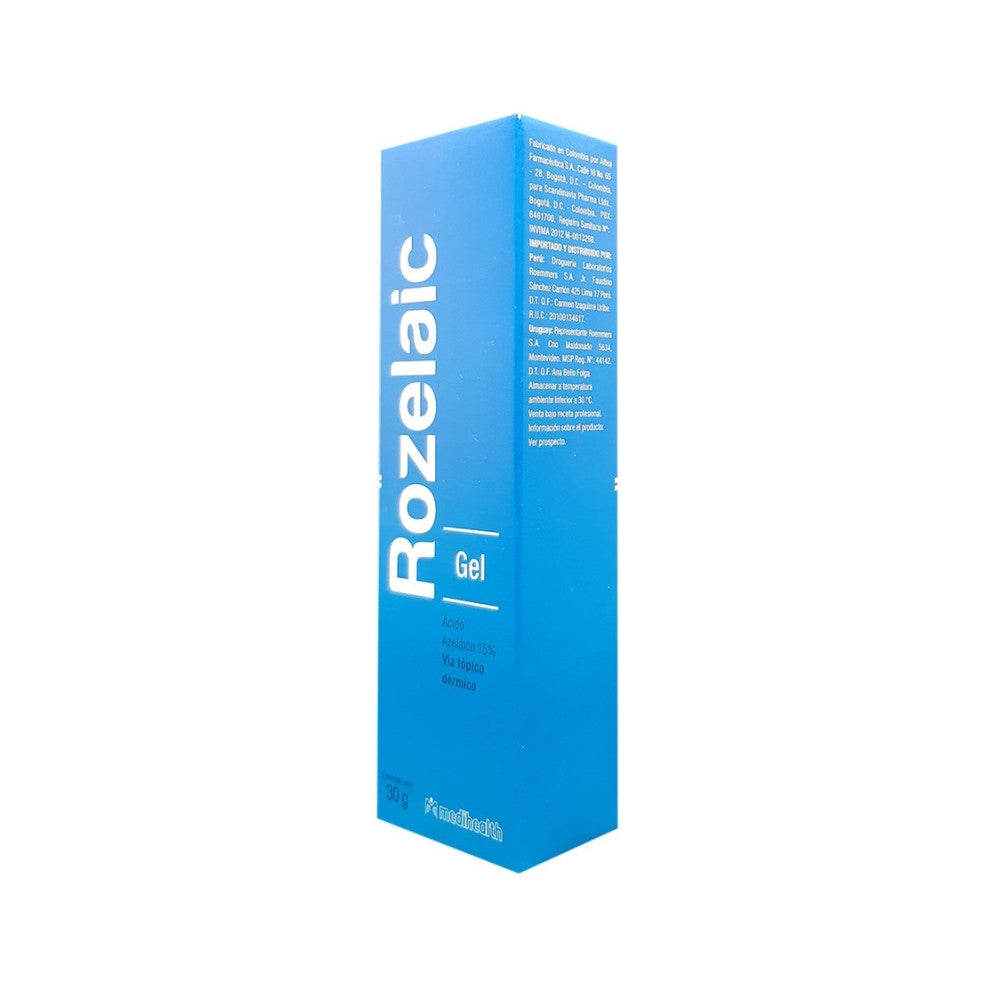 ROZELAIC GEL 15 % CAJA 30 G