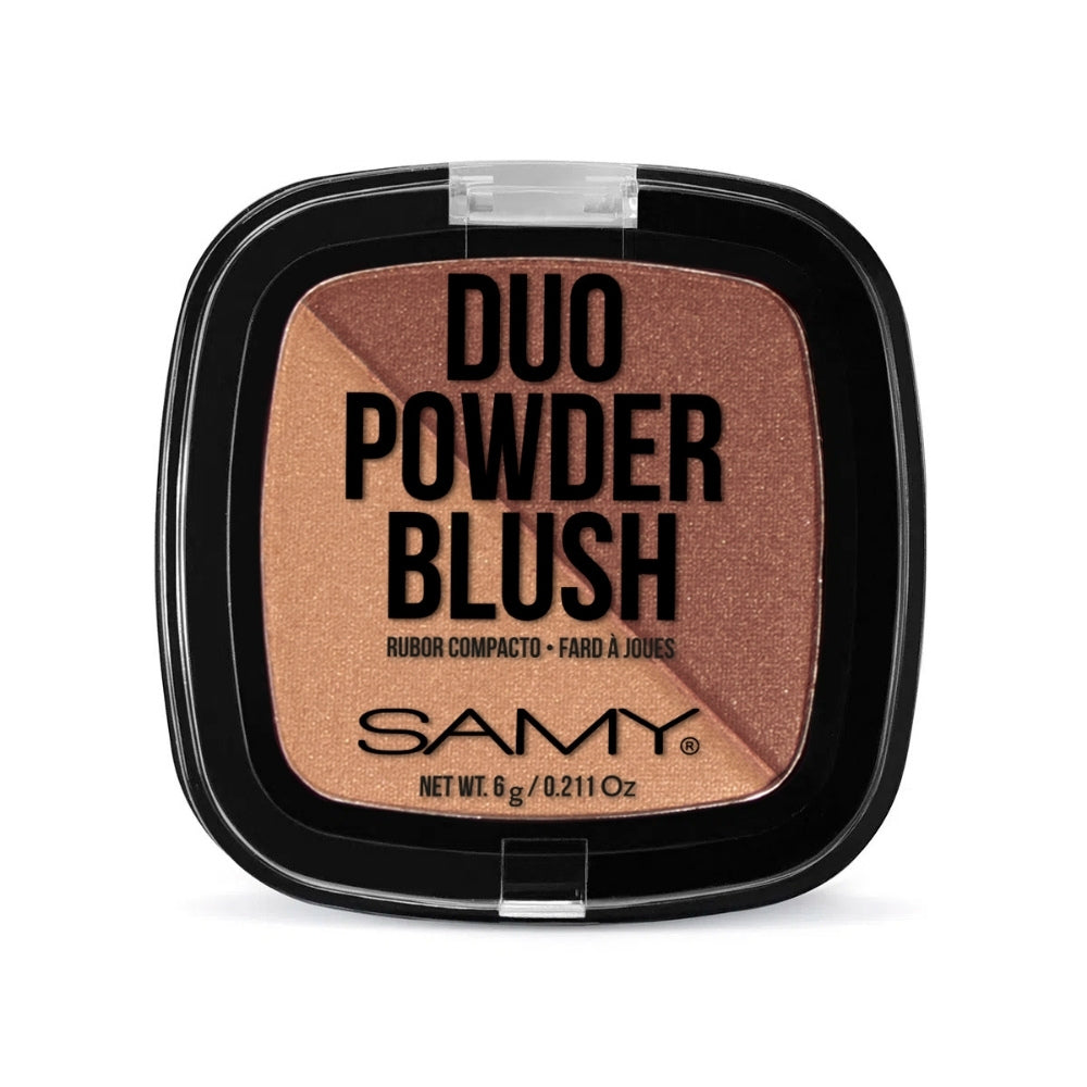 RUBOR DUO CUADRADO SAMY N 05 BRONZE BRONCE 6 G